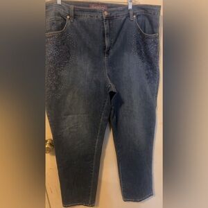 Gloria Vanderbilt Amanda slim plus size 22w